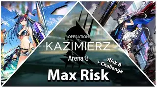 CC#7 Pine Soot Day 12 Risk 8 + Challenge/Max Risk (High End Clear) || Arknights