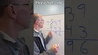 Subtraction With Regrouping MATHS
