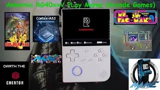 Anbernic RG 40xx V playing Mame Arcade Games #anbernic #retrogaming #rg40xxv