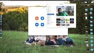 How to change your zoom background.