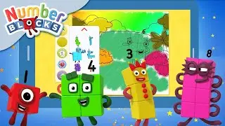 Numberblocks intro but its number puzle