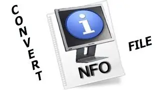 How Make a Movie INFO (NFO) (or any other media) and convert it to png