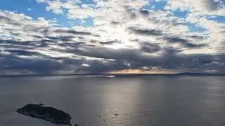 San Carlos Sonora Hyperlapse Nubes Atardecer