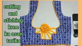 new and trading back neck design cutting and stitching krne ka sahi tarika.