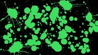 Paint Spilling Fills the Green Screen