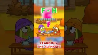 Let’s learn alphabet with Pit & Penny 📚 F - H  