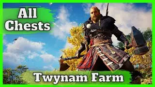 AC Valhalla Twynam Farm Raid River Exe, Valhalla River Exe,Valhalla All Chests Twynam Farm