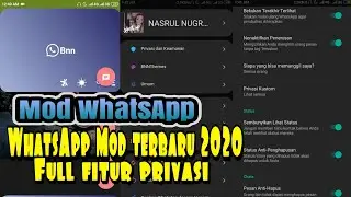 WhatsApp Mod Terbaru  2020 #trending #populer #viral #bnngaming