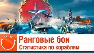 Ранговые бои - статистика по кораблям в 8-м сезоне - ⚓ World of warships
