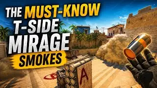 The MUST KNOW T-Side Mirage Smokes (2026) | Every CS2 Player Should Know