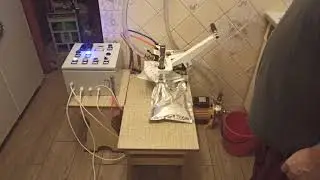 Разливочная машина (дозатор) для пакетов Bag-in-Box (BIB) - bag in box filling and capping machine