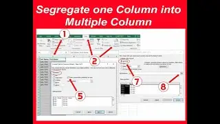 Separate Data from One Column to Multiple Columns - LIFE SAVING EXCEL TRICK! 