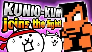 HOTBLOODED CLASH! - KUNIO-KUN Joins the Fight! | Battle Cats 10.9 (collab)