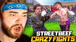 KingWoolz Reacts to STREETBEEFS BEST FIGHTS OF ALL TIME!! (Part 1)