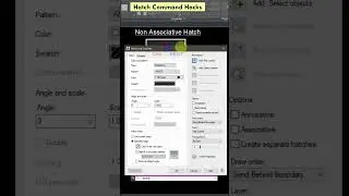 Hatch Command Hacks🤗🤗 in AutoCAD 