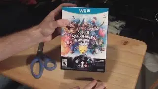 Super Smash Bros. Wii U Bundle Unboxing