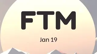 25. Fantom FTM Technical Analysis (19 Jan 2022)