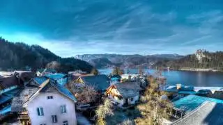GoPro: HDR time lapse 4K Bled lake Slovenia