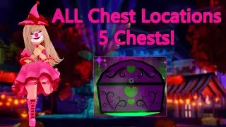 ALL Chest Locations In The NEW Halloween 2021 Update Royale High