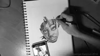 DRAWING JUICE WRLD