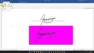 Paano Gumawa ng E-signature Gamit ang MS Word