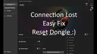 Connection Lost Cloud 2 Wireless | Reset Dongle | Firmware update issue