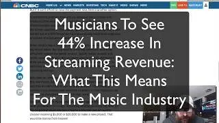 Musicians To See 44% Increase In Streaming Revenue: What This Means For The Music Industry