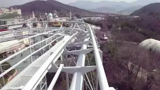 에버랜드 한국 Rolling X-Train POV Everland South Korean Roller Coaster