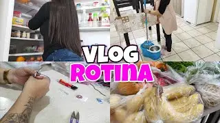 Vlog• ROTINA CUIDANDO DO LAR, FIZ PRENDEDOR DE CHUPETA|Juliana Borba