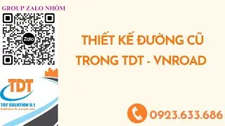 Thiết kế đường cũ trong TDT - Vnroad