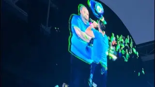 COLDPLAY - SOMETHING JUST LIKE THIS + security’s slayed performance 💅👏, 23.07.2024