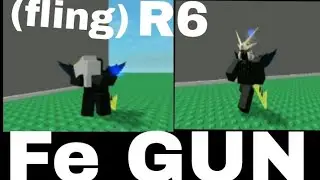 Roblox Fe Script Showcase | Fe Gun |Fluxus and Hydrogen