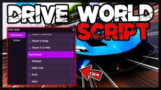 Very OP | Drive World Script [2024] Updated
