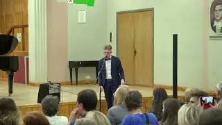 А. Буряков. Концерт в Минске. С. Ермилина (ф-но), ОРНИ Белорусской академии музыки, дир. Э. Тахирова
