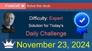Microsoft Solitaire Collection: FreeCell - Expert - November 23, 2024