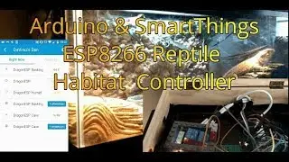 ESP8266/Arduino SmartThings/Hubitat Reptile Habitat Controller/Monitor