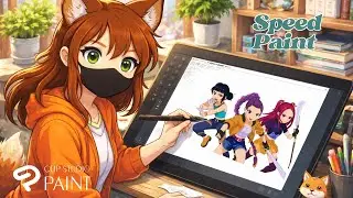 KPOP Demon Hunters ✨ || Speed Paint