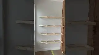 Better Supports for your Floating Shelves #shorts  #diy #floatingshelves