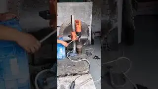 OND Core Drill Machine In Action