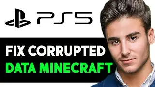 HOW TO FIX CORRUPTED DATA ON PS5 MINECRAFT 2024! (FULL GUIDE)
