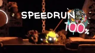 LittleBigPlanet - 4P All Prize Bubbles Speedrun Route (The Darkness)