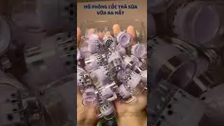 Cốc trà sữa vừa cập bến #diy #diyhandmade #handmade