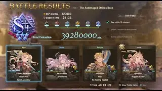 Granblue Fantasy Relink Pyet-A (Proud) 1:34 Kill Zeta No Glass Cannon