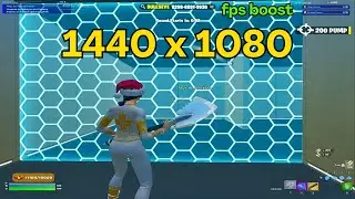 1440x1080 Stretch Res 1v1 Piece Control Gameplay 🤩 - Chill Satisfying 🏆- Fortnite