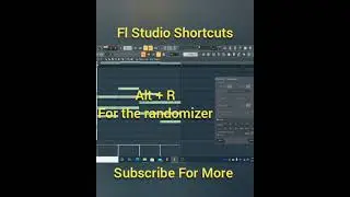 fl studio shortcuts 