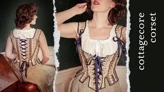 Cottagecore Corset Pattern Review 🌻 Simplicity 8162