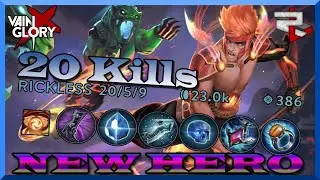 *New Hero Shin! 20 Kills Without Feeling Overpowered! Vainglory 5v5