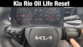 2023 Kia Rio How to Reset Maintenance Reminder