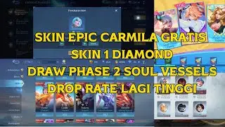 PANEN SKIN EPIC GRATIS | SKIN EPIC LIMITED | SKIN 1 DIAMOND | DRAW PHASE 2 SOUL VESSELS