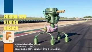 RENDER BÁSICO EN FUSION 360